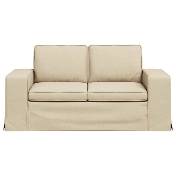 Soffa Kräm 162 x 80 x 82 cm tyg