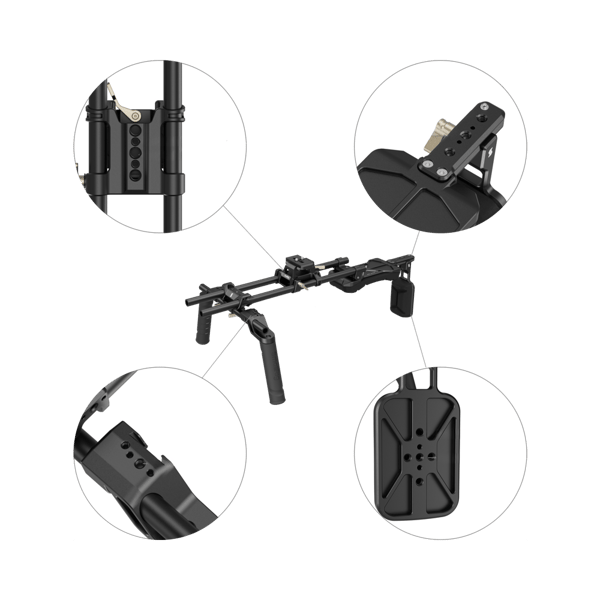 SmallRig 4480 Shoulder Rig Kit Classic Version