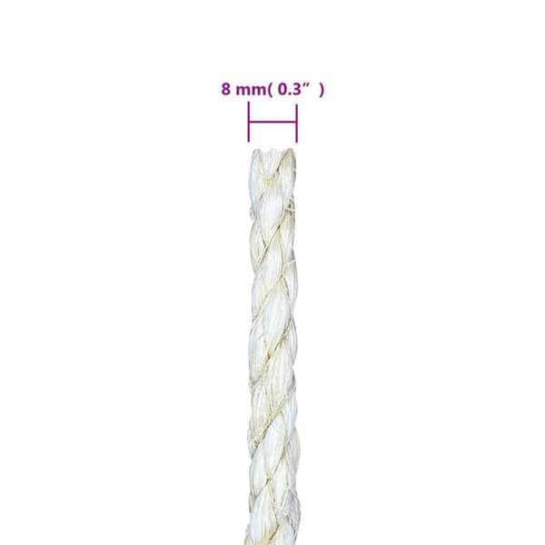 Rep 100% sisal 8 mm 25 m