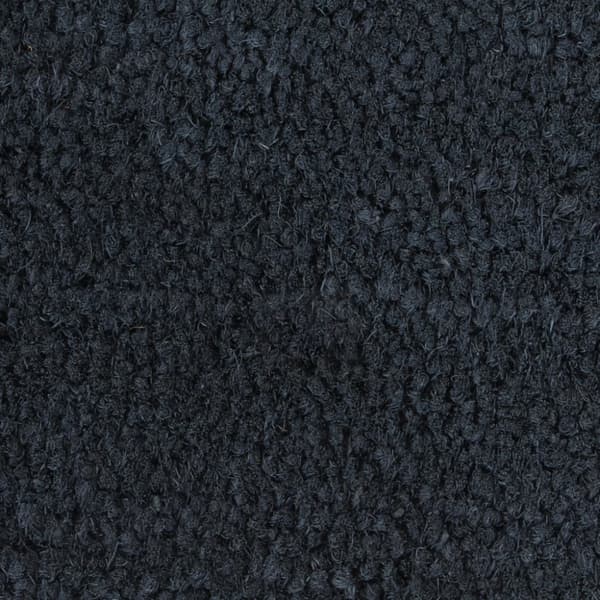 Dörrmatta mörkgrå 80x100 cm tuftad kokos