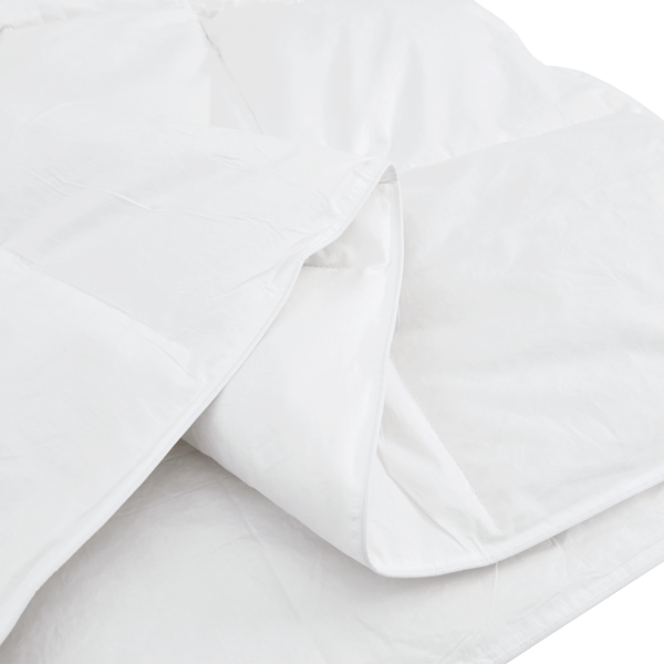 Vinter Täcke med kudde 2 pcs Vit Dunfjäder