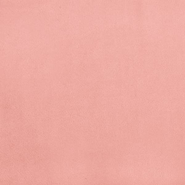 Ramsäng med madrass rosa 120x190 cm sammet