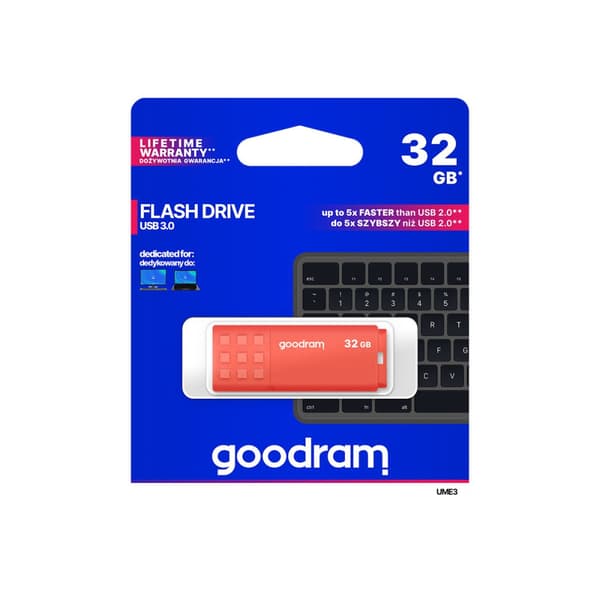 GOODRAM UME3 - USB flash-enhet - 32 GB