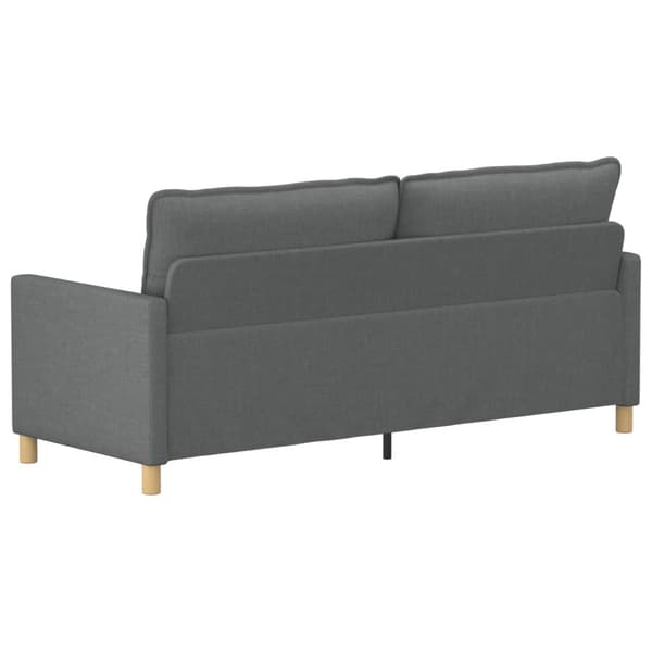 Soffa Mörkgrå Tyg