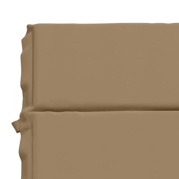 Solstol Kudde GEMERT 100% Polyester Taupe 200 x 80 x 3 cm