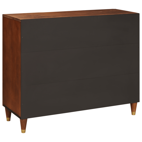 Sideboard Brun 90 x 33,5 x 75 cm Massivt mangoträ