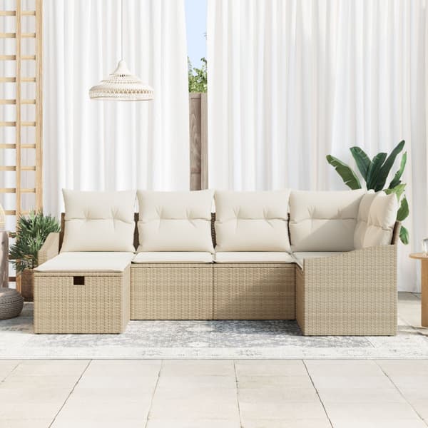 Soffset med kudde 7 pcs konstrotting