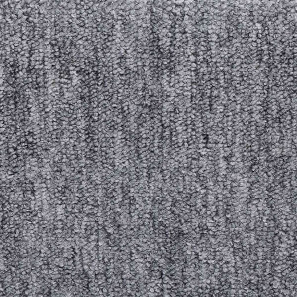 Trappmattor 30 st 65x21x4 cm ljusgrå rektangulär kant