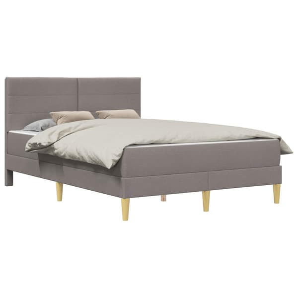 Sängram Taupe 120 x 190 cm Polyester