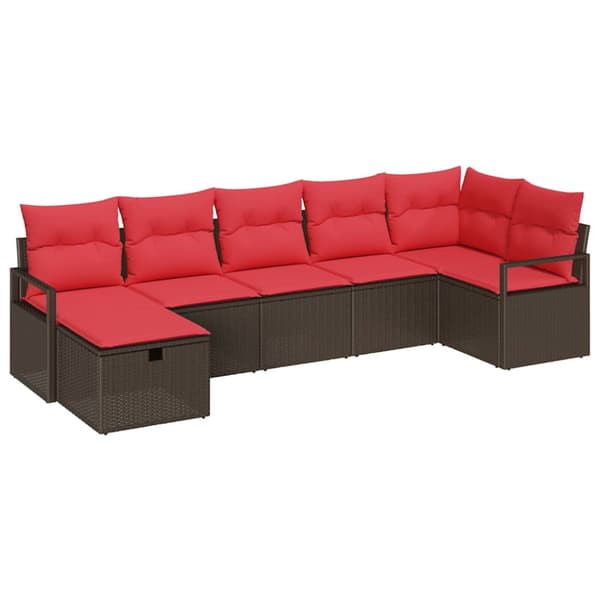Soffset med kudde 4 pcs konstrotting