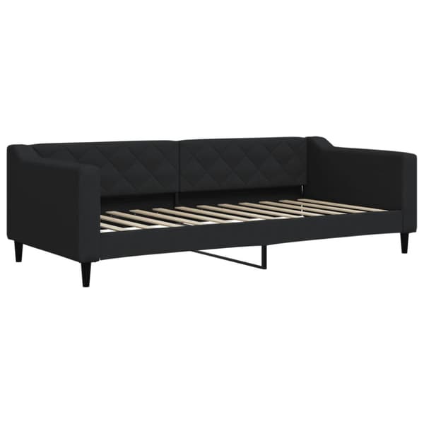 Dagbädd svart 90x200 cm tyg