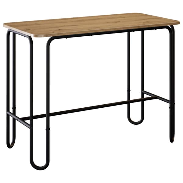Matbord 100 x 50 x 75 cm Konstruerat trä Artisan-ek Rektangulär