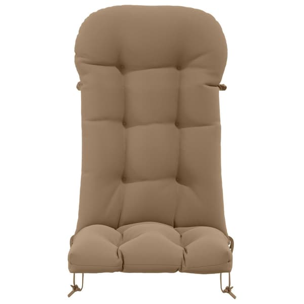 Solsängkudde PUTTEN 100% Polyester Taupe 48 x 112 x 10 cm
