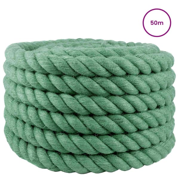 Juterep Grön 100% Tossa jute