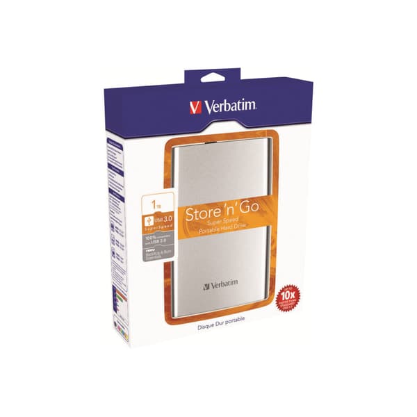 Verbatim Store 'n' Go Portable - hårddisk - 1 TB - USB 3.0