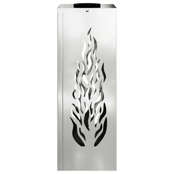 Solar LED Stig Ljus 2 pcs Silver Galvaniserat stål