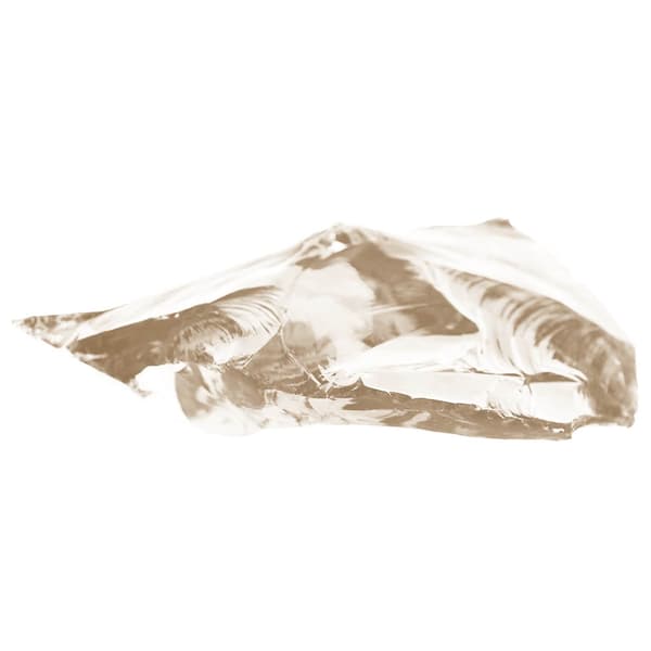 Trädgårdsstenar champagne 12 cm Glas