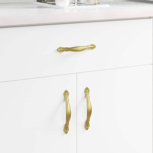 Handtag 2 pcs Guld 143 x 19,2 x 20 mm Zinklegering