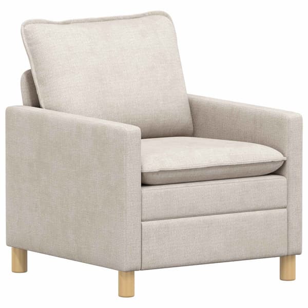 Soffa Gräddvit 76 x 81 x 87,5 cm Polyester