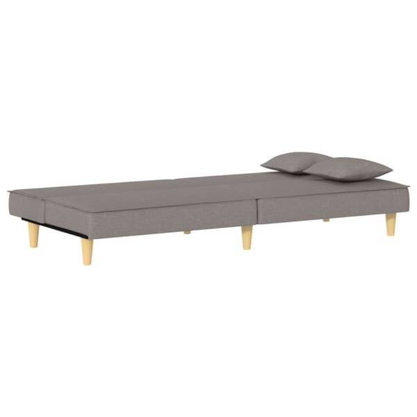 Bäddsoffa taupe tyg