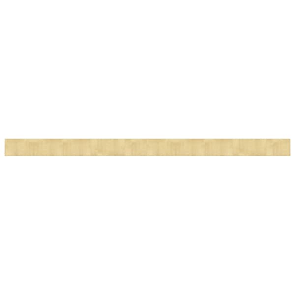 Matta rektangulär ljus naturlig 60x1000 cm bambu