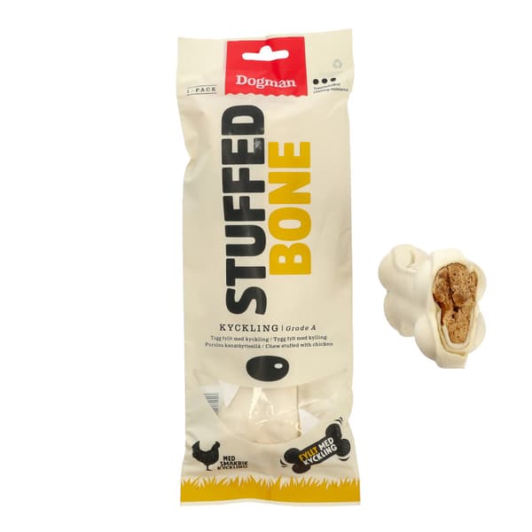 Tugg fyllt med Kyckling Vit 20cm