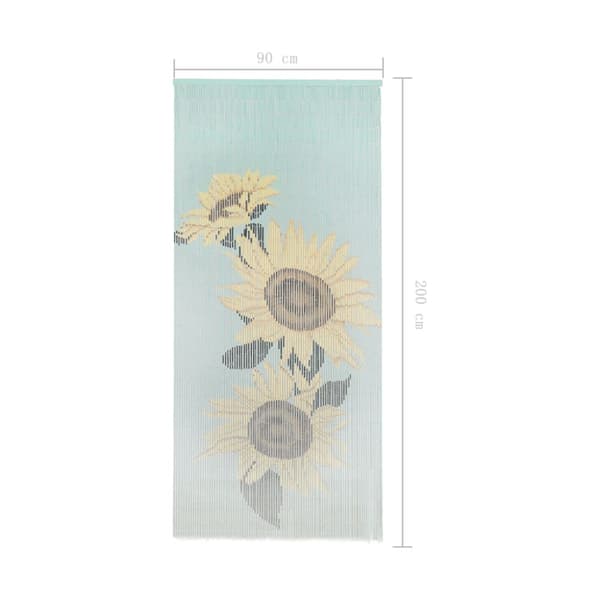 Dörrdraperi i bambu 90x200 cm