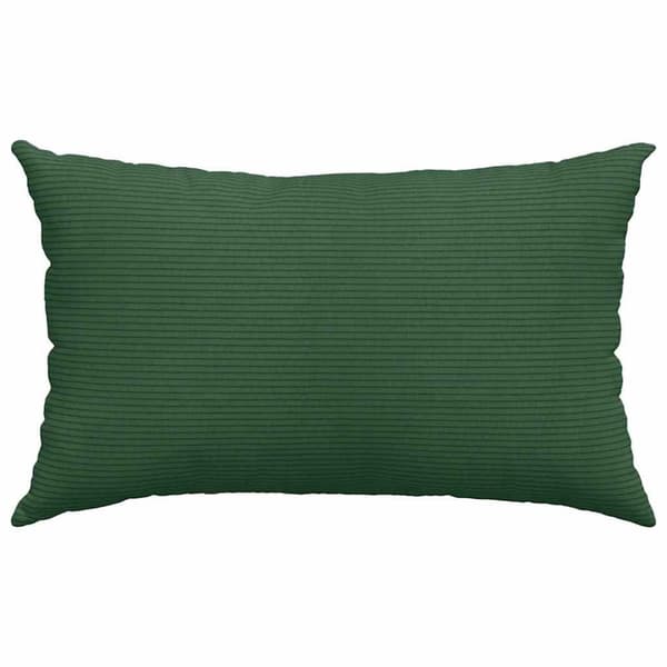 Sofakuddar 2 pcs Mörkgrön 50 x 30 cm Kordread tyg