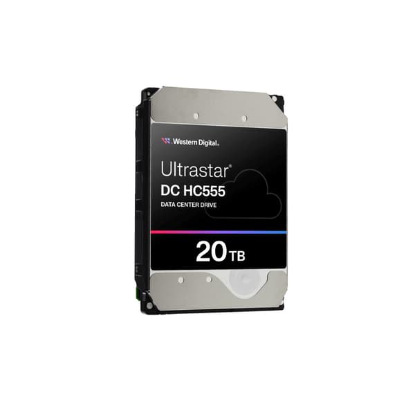 WD Ultrastar DC HC555 - hårddisk - datacenter - 20 TB - SAS 12Gb/s