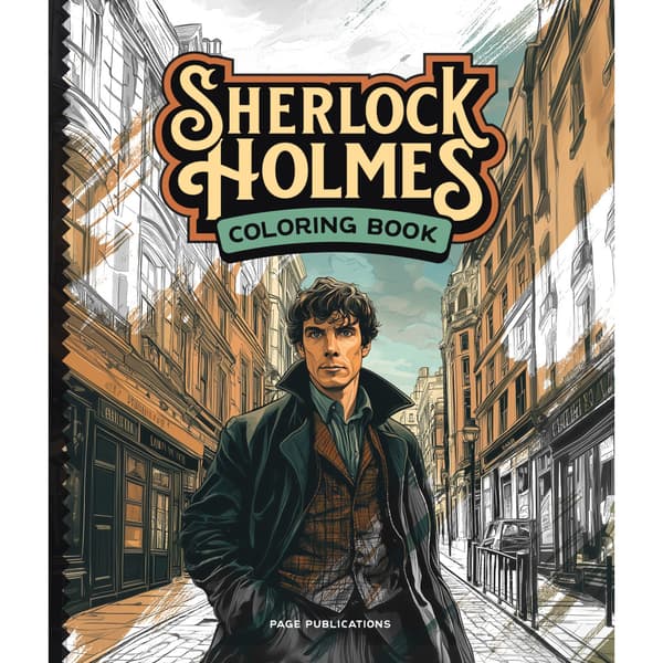 Sherlock Holmes Coloring Book (häftad, eng)