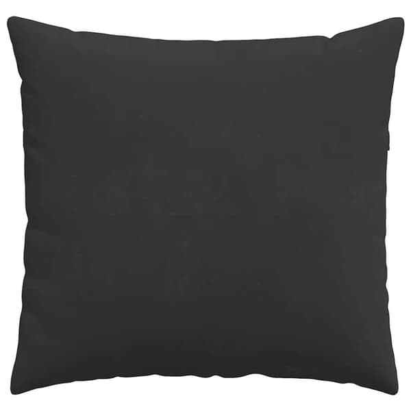 Sofakuddar 2 pcs Svart 50 x 50 cm tyg