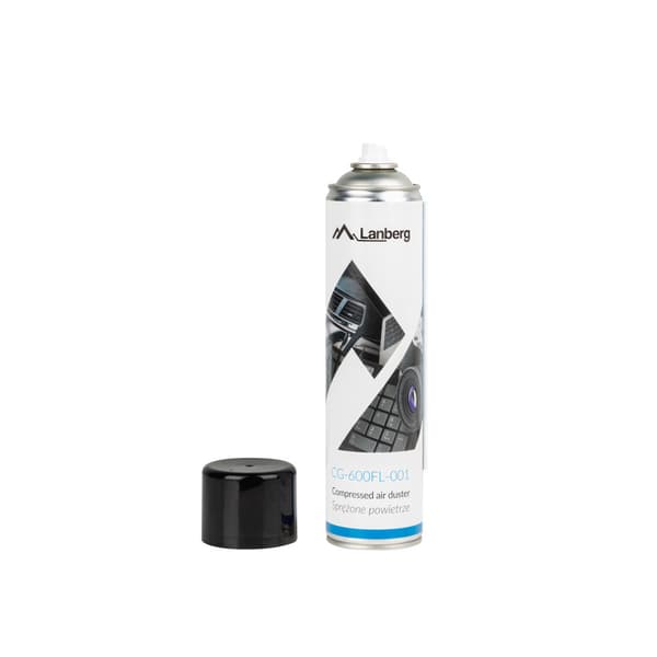 Lanberg CG-600FL-001 tryckluftsspray 600 ml