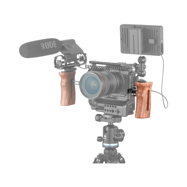 SmallRig 2093 Handle Wooden Universal Side