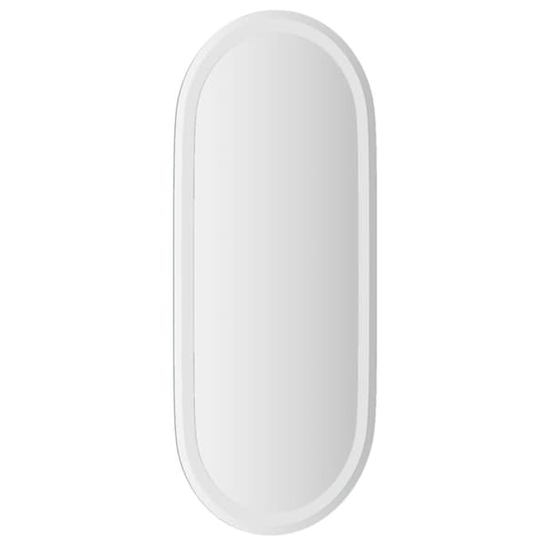 Badrumsspegel LED 80x35 cm oval