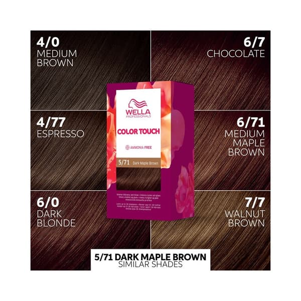 Wella Color Touch Deep Browns 5/71 Dark Maple Brown