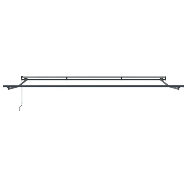 Utfällbar markis Flerfärgsdesign 450 × 350 cm