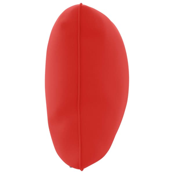 1-delad ryggkudde PUTTEN 100% Polyester Röd 120 x 40 x 15 cm