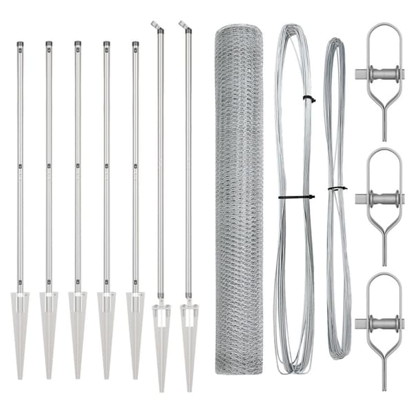 Stängselstolpe Silver
