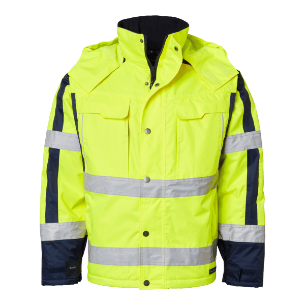 5317 Jacket Fluorescent yellow/navy Unisex
