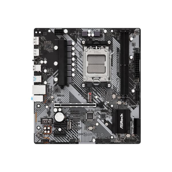 ASRock B650M-H/M.2+ - moderkort - micro ATX - Socket AM5 - AMD B650