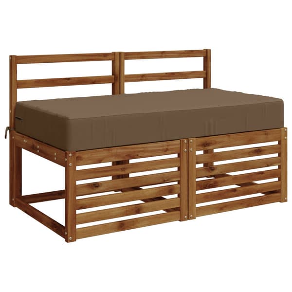Sittkudde SOEST 100% Polyester Taupe 120 x 80 x 15 cm