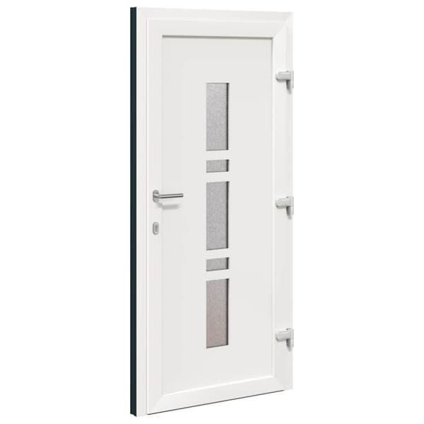 Framdörr Antracit 98 x 200 cm PVC