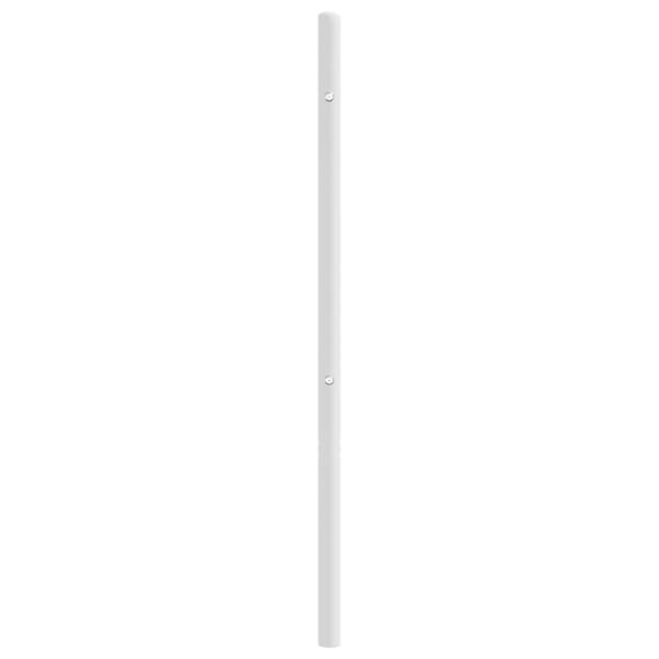 Ersättningsgavel metall vit 180 cm