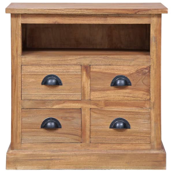 Sidoskåp 60x30x60 cm massiv teak