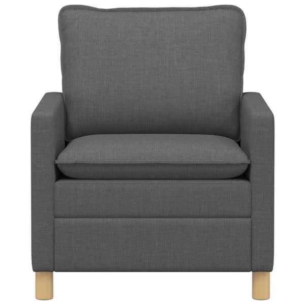 Soffa Mörkgrå Tyg