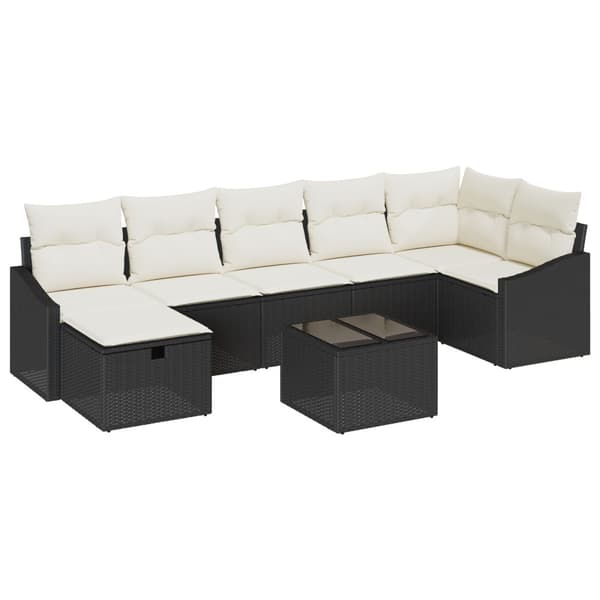 Soffset med kudde 7 pcs konstrotting