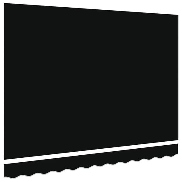 Markisväv Svart 3 x 2,5 m Polyester