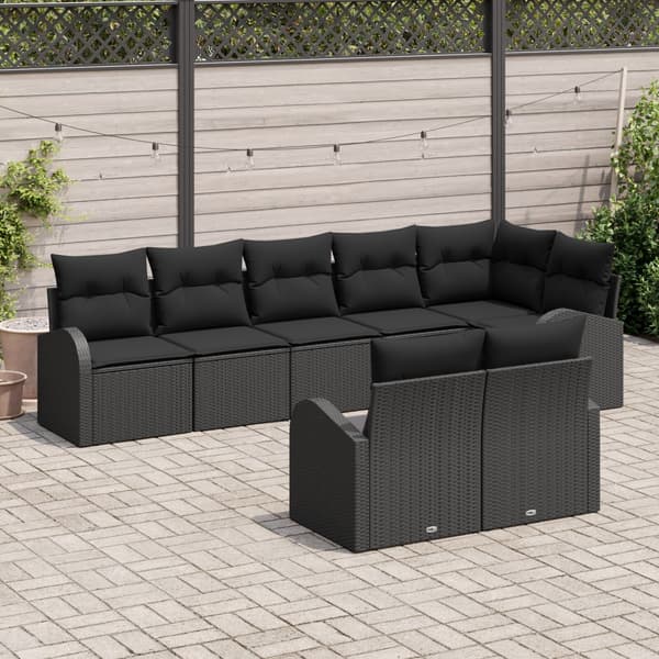 Trädgårdsoffset 8 pcs konstrotting