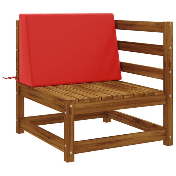 Ryggkudde SOEST 100% Polyester Röd 60 x 20 x 40 cm
