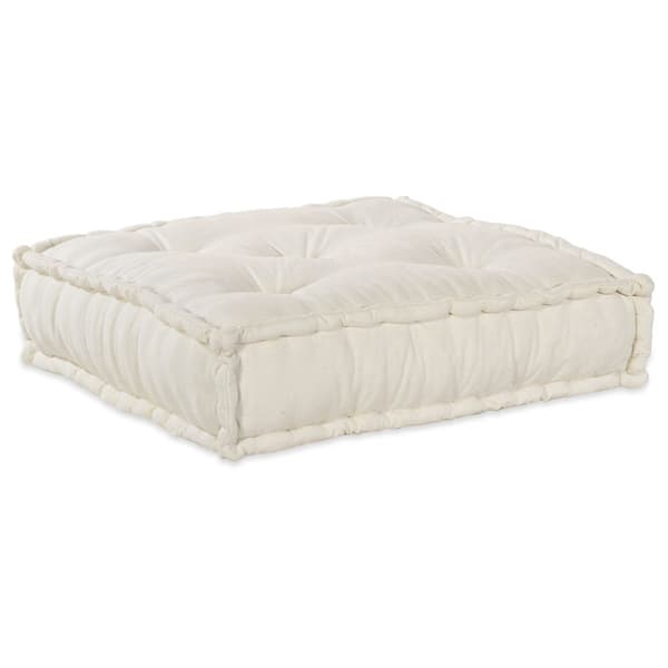 Modulsofa enhet 2 pcs Gräddvit 140 x 70 x 36 cm Tyg